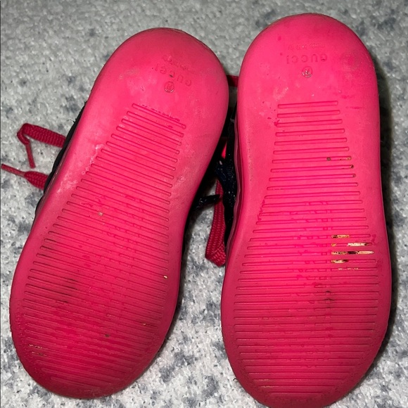Gucci Kids Sneakers in Blue and Pink - Picture 5 of 6